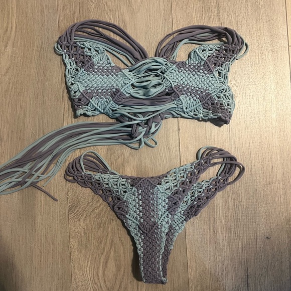 Koh Samui Indah Swim Macrame Medium- Top Only - Picture 1 of 4